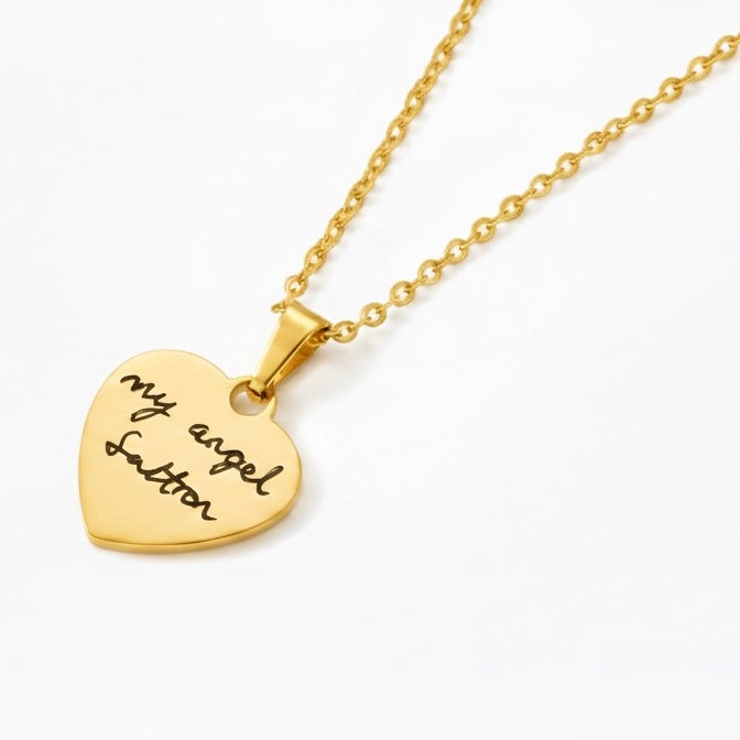 Custom love necklace