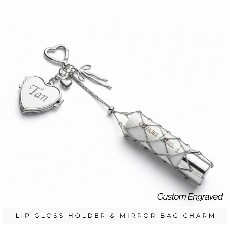 Custom love Chain Bag Charm